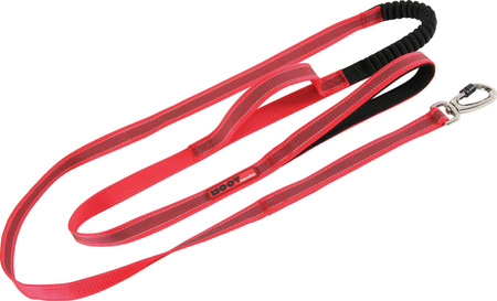 Zolux Smycz dla psa z uchwytem MOOV kol. czerwony