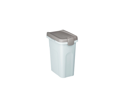 ZOLUX Pojemnik na karmę dla psa 15 l 33x22x41 cm kol. biały/jasnobrązowy