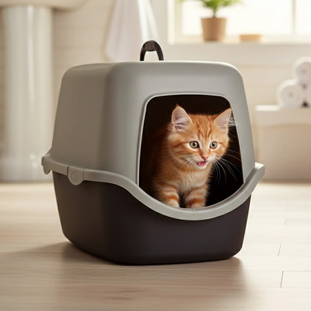 ZOLUX Toaleta dla kota CATHY z filtrem kol. zielony, z recyklingu