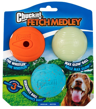 Chuckit! Fetch Medley Medium 3pak [520520]