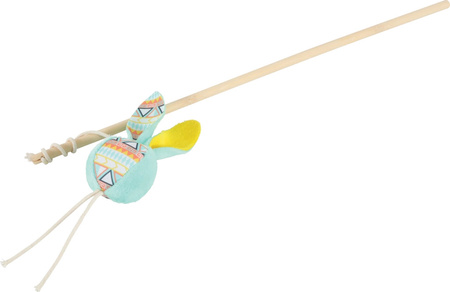 Zolux Zabawka dla kota wędka piłka KALI kol. zielony 40 cm