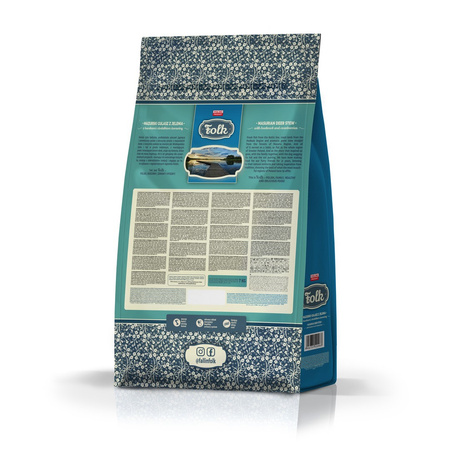 Karma sucha dla psa FOLK MINI Mazurski gulasz z jelenia z burakami i dodatkiem żurawiny 7 kg