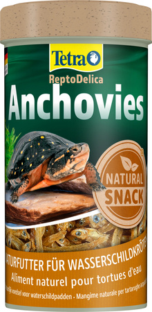 TETRA Anchovies 250ml 108 CE, pokarm dla żółwi wodnych z anchois