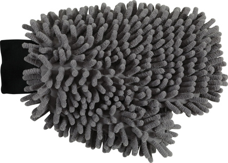 ZOLUX Dywan ręcznik dla psa z rękawicą mikrofibra do suszenia 100x70 szary