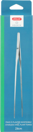 ZOLUX Szczypce proste do sadzenia roślin w akwarium metalowe 26 cm