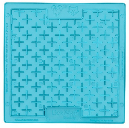 LickiMat Buddy Krzyżyk miękki turkusowy