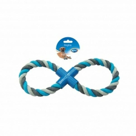 DUVO+ ZABAWKA SZNUR ÓSEMKA                NIEBIESKO-SZARA  33cm 4705042