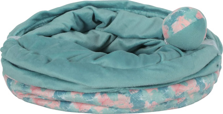 ZOLUX Zabawka dla kota tunel z zabawką, liście ETHICAT 50,3 cm