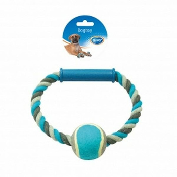DUVO+ ZABAWKA SZNUR + UCHWYT+ PIŁKA 18cm 4705045   /72
