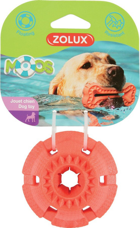 Zolux Zabawka dla psa piłka TPR MOOS 8 cm kol. pomarańczowy
