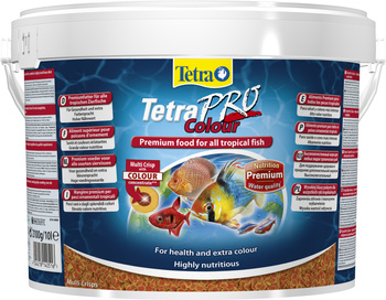 TETRA Pro Colour Mutli-Crisps 10 L wiadro pokarm chrupki dla ryb ozdobnych