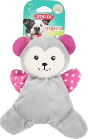 Zolux Zabawka pluszowa dla psa przytulanka MAXOU kol. szary 18x4,5x20 cm