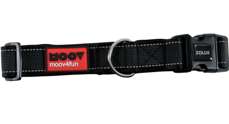 Zolux Obroża dla psa regulowana MOOV 40 mm kol. czarny