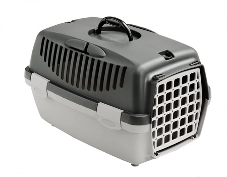 ZOLUX Transporter dla psa, kota GULLIVER 1 plastikowe drzwi kol.szary