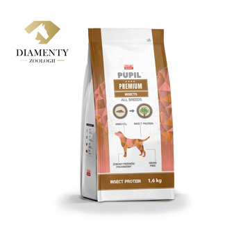 Karma sucha dla psa PUPIL Premium INSECTS All Breeds 1,6 kg