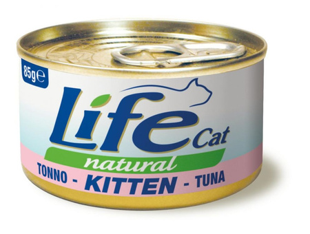 LIFE CAT pusz.85g KITTEN TUNA /24