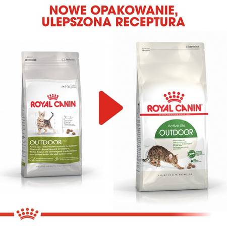 Royal Canin Outdoor karma sucha dla kotów dorosłych, wychodzących na zewnątrz 4kg