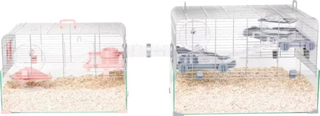 ZOLUX Klatka dla małych gryzoni Panas Colour 60 kol. szary