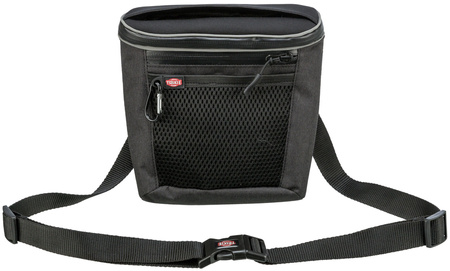 Duo Treat, torebka na przysmaki, dla psa, antracyt, 20 × 20 × 5 cm