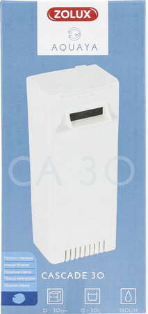 ZOLUX Filtr wewnętrzny do akwarium AQUAYA Cascade 30 kol. biały