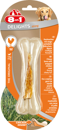 8in1 Przysmak dla psa kość twardsza Delights Strong M 1 szt.