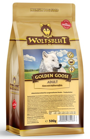 Wolfsblut Dog Golden Goose Adult - gęś i bataty 500g