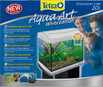 *- Tetra AquaArt Discovery Line Shrimps white 20 L-Zestaw do hodowli krewetek