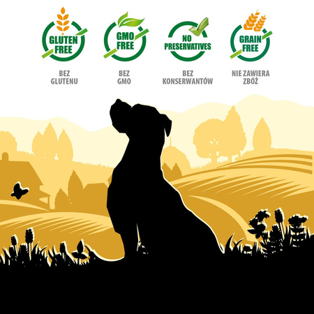 Karma mokra dla psa PUPIL Premium szalka bogata w kurczaka z cielęciną 150 g