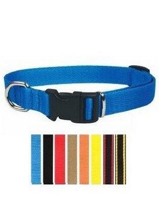 CHABA Obroża taśma regulowana 16mm x 40cm czarna