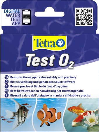 Tetra Test O2 1x10 ml + 2x9 ml test kropelkowy do pomiaru natlenienia wody