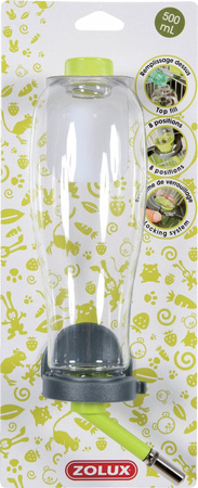 Zolux Poidełko dla gryzoni napełniane od góry 500 ml kol. seledynowy