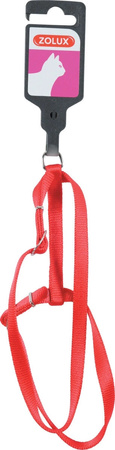 ZOLUX Szelki dla kota nylonowe 10 mm kol. czerwony