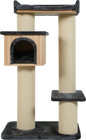 Zolux Drapak dla kota BAMBOO 6 kol. szary 126 cm