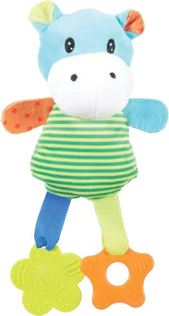 ZOLUX Zabawka dla szczeniaka hipopotam PUPPY RIO 12x6,5x24,5 cm zielona