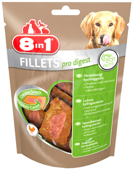 8in1 Przysmak dla psa filety dla wrażliwego przewodu pokarmowego S 80g