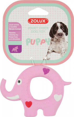 Zolux Zabawka lateksowa dla szczeniąt, słoń PUPPY