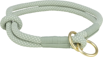 Soft Rope, obroża zaciskowa, linka, szałwiowa/miętowa, dla psa XS: 25 cm/o 6 mm