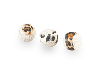 YARRO ZABAWKA DLA KOTA PIŁECZKA W         PANTERKĘ 4,5cm  /20