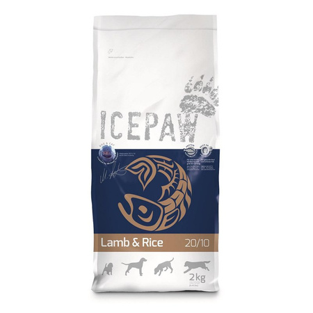 ICEPAW Lamb Rice jagnięcina niskokaloryczna karma dla psów (2 kg)