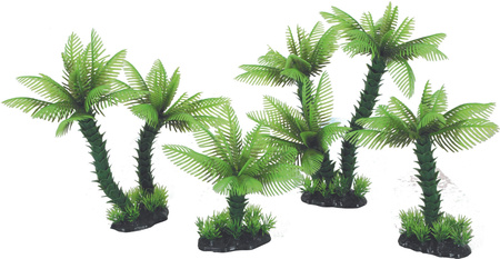 Zolux Ozdoba do akwarium Palma SOLO S 13x13x16 cm