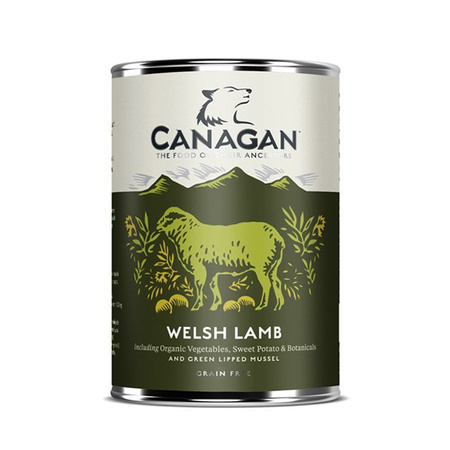 CANAGAN PIES pusz.400g WELSH LAMB JAGNIĘCINA /6