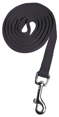 ZOLUX Smycz dla psa taśma Cushion 25mm/1,2m - kol. czarny