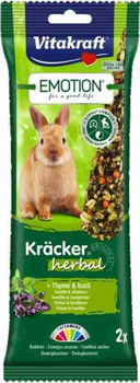 VITAKRAFT KRACKER EMOTION KOLBY KRÓLIK  ZIOŁOWE 2szt. /5