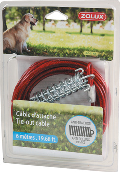 ZOLUX Linka z amortyzatorem dla psa 6 m