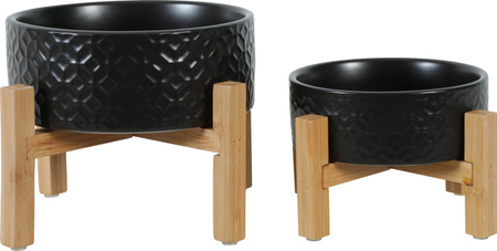 ZOLUX Miska ceramiczna dla psa i kota KERAMO SOLO kol. czarny 300 ml