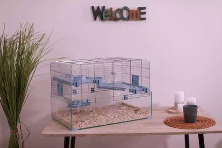 ZOLUX Klatka dla małych gryzoni Panas Colour 80 kol. niebieski