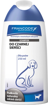 FRANCODEX PL Szampon dla psa do czarnej sierści, bez parabenów 250 ml