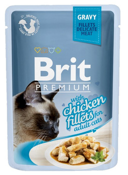 BRIT PREMIUM KOT sasz.85g sos CHICKEN  FILLET