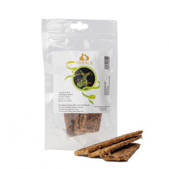 MIRALS Kaninchen Streifen - paski mięsa królika przysmaki dla psa (100g)