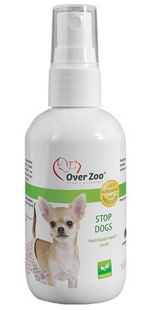 Over Zoo Stop Dogs - likwiduje zapach cieczki 100ml